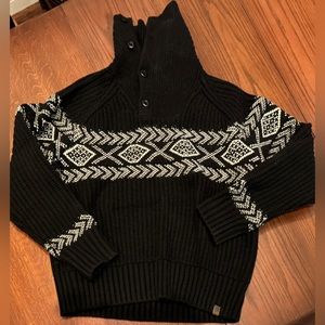 Banana Republic men’s sweater black heavy wool